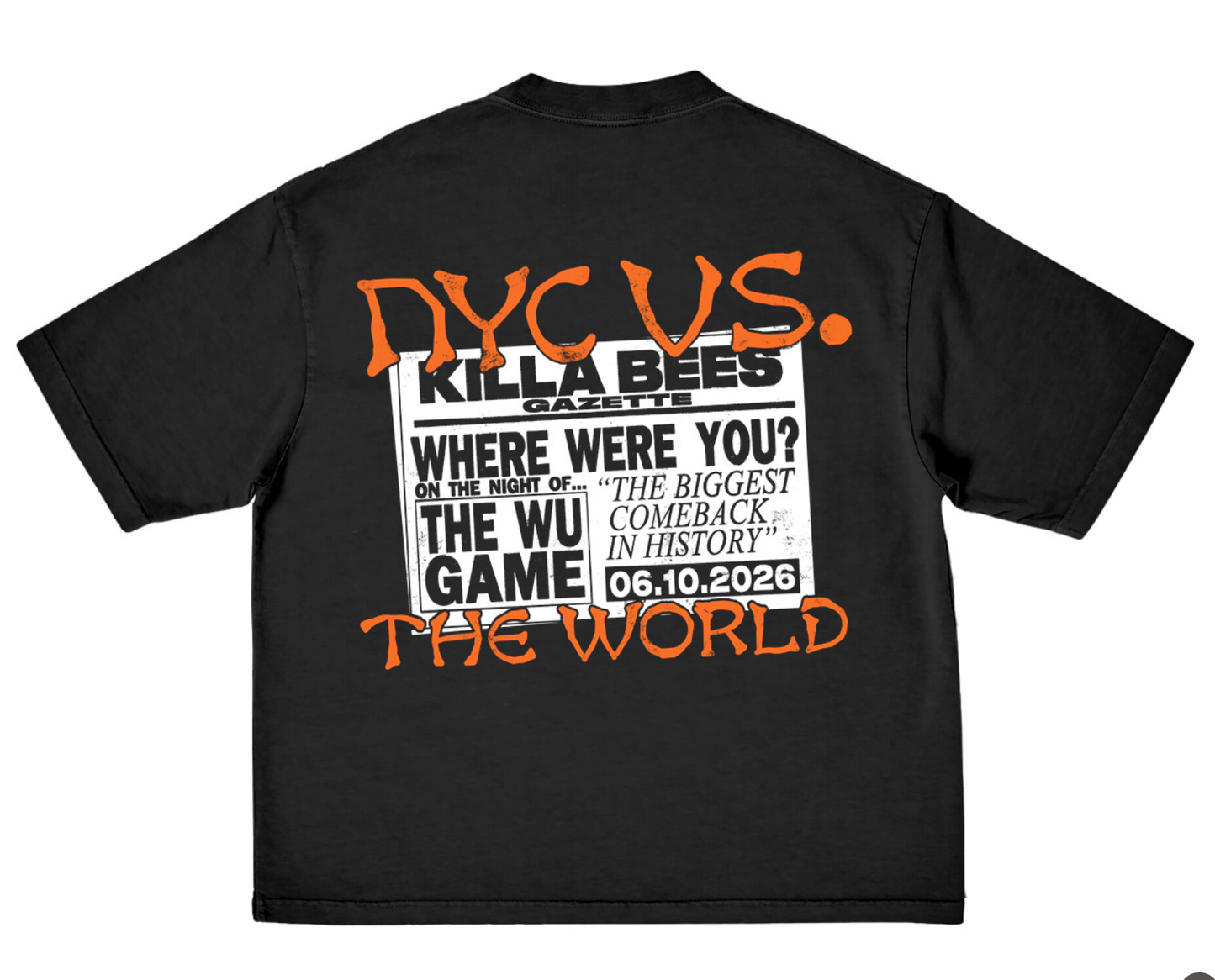 Wu tang clan - NYC Wu Game Tee