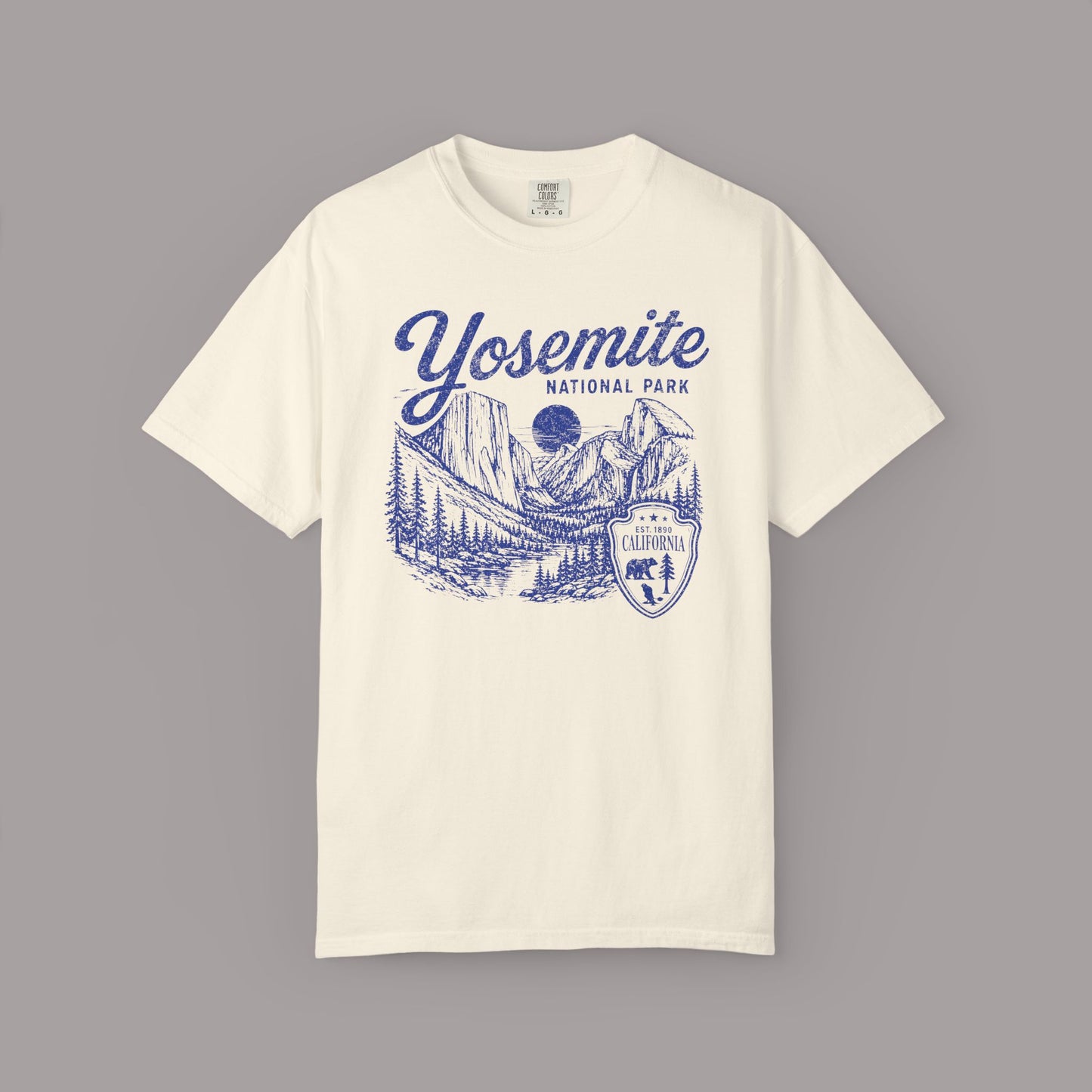 Yosemite National Park Vintage Style Graphic Tee