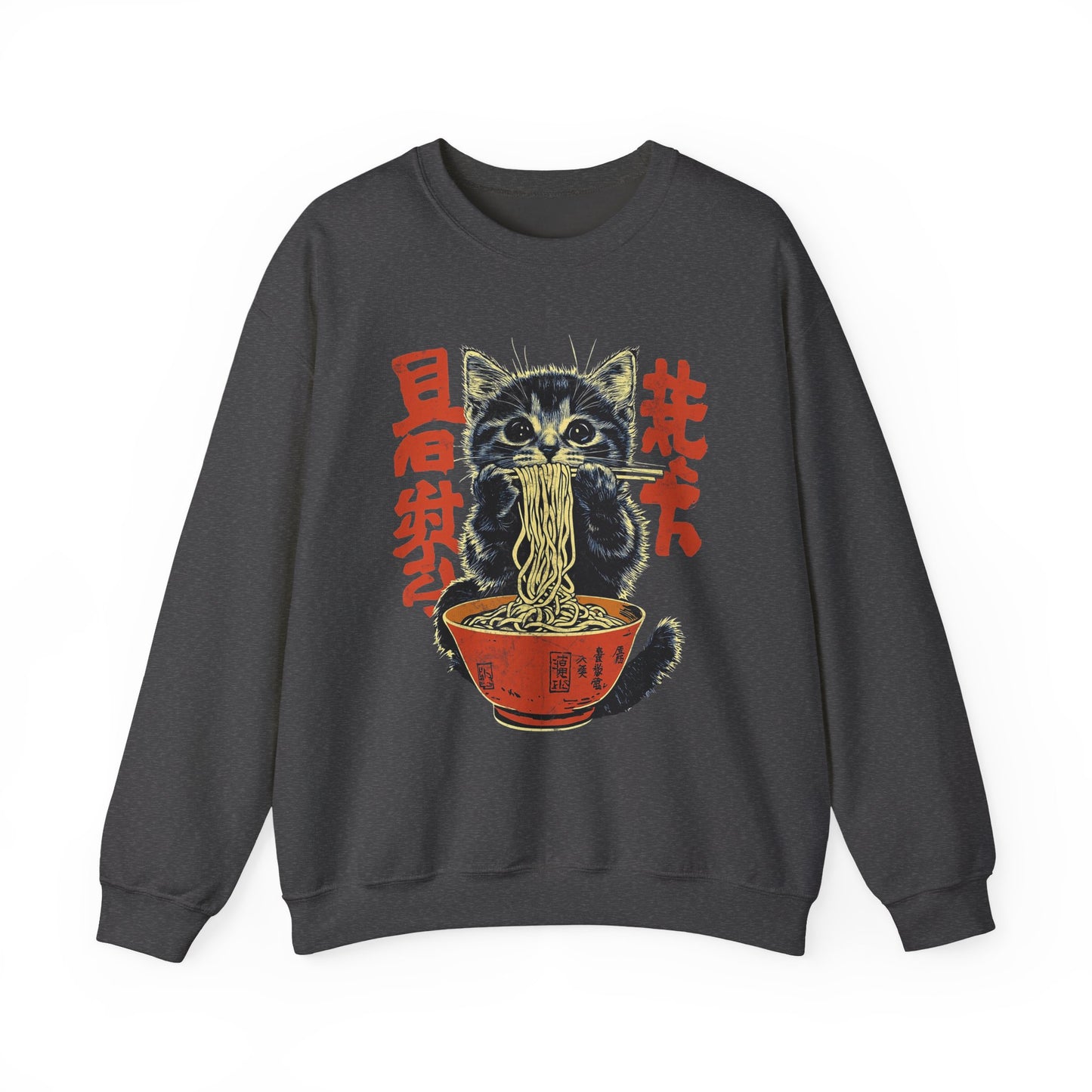 Cat Noodle Lover Crewneck Sweatshirt