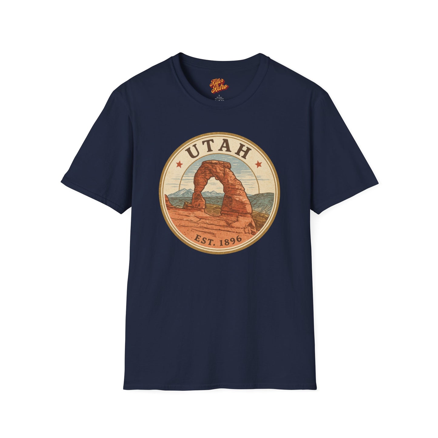 Vintage Utah Graphic T-Shirt for Nature Lovers