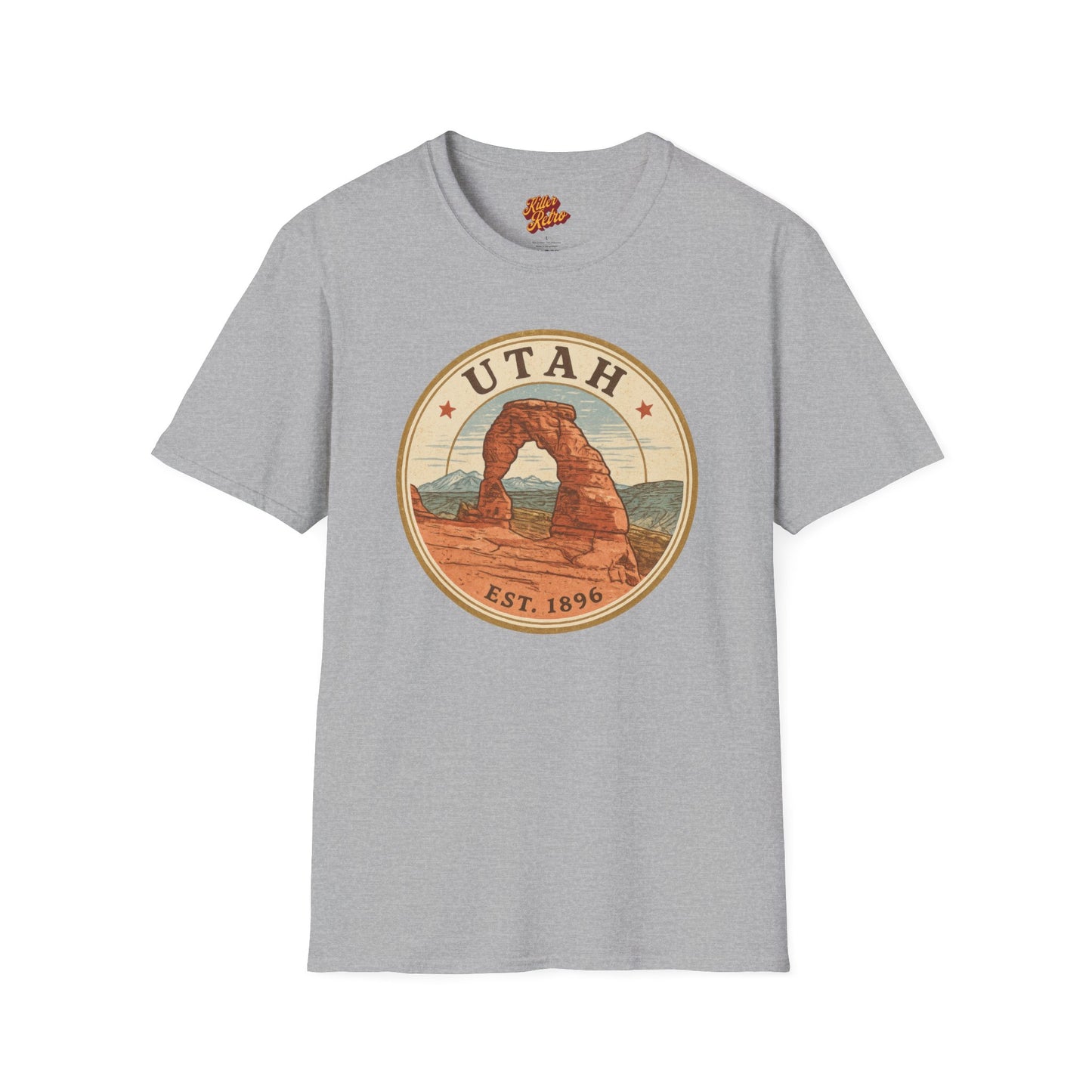 Vintage Utah Graphic T-Shirt for Nature Lovers
