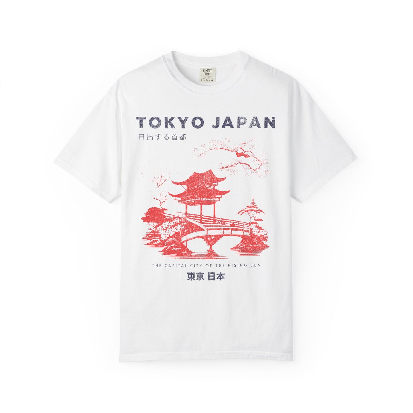 Vintage Tokyo Japan Retro Graphic Tee - Unisex Japanese Travel T-shirt. Gift For Tokyo Lovers.