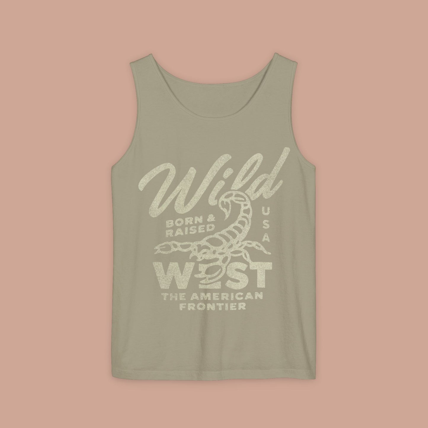 Vintage Wild West Western Scorpion Tank Top