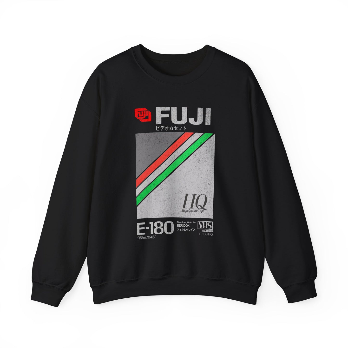 Retro Fuji Film VHS Tape Sweatshirt
