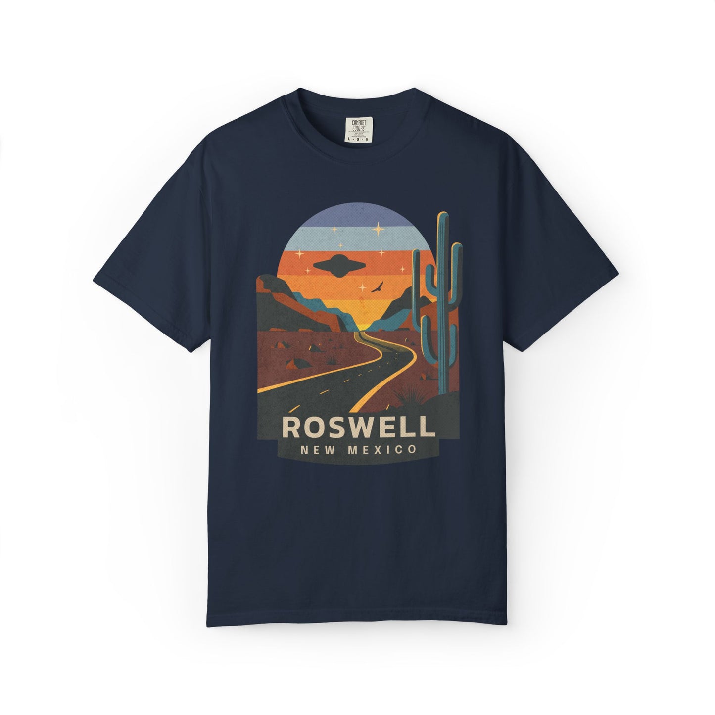 Retro Roswell New Mexico UFO Tee
