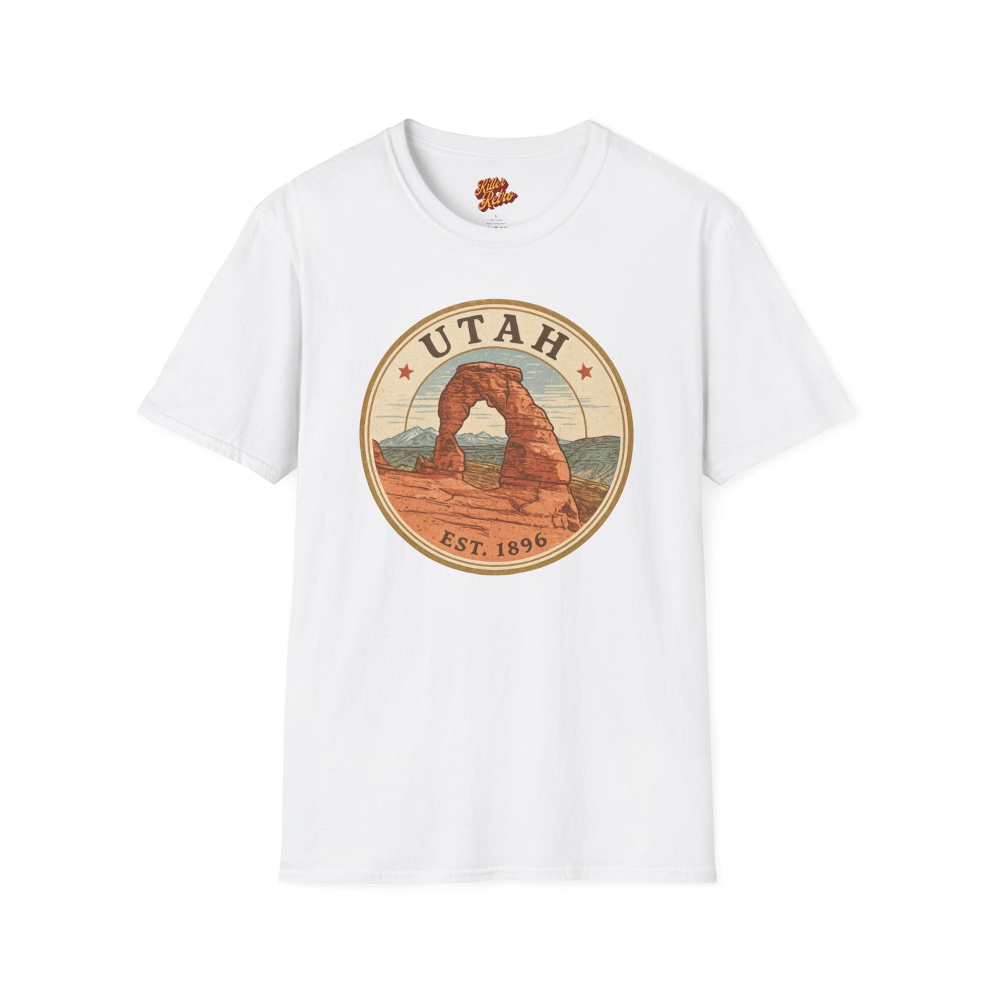 Vintage Utah Graphic T-Shirt for Nature Lovers