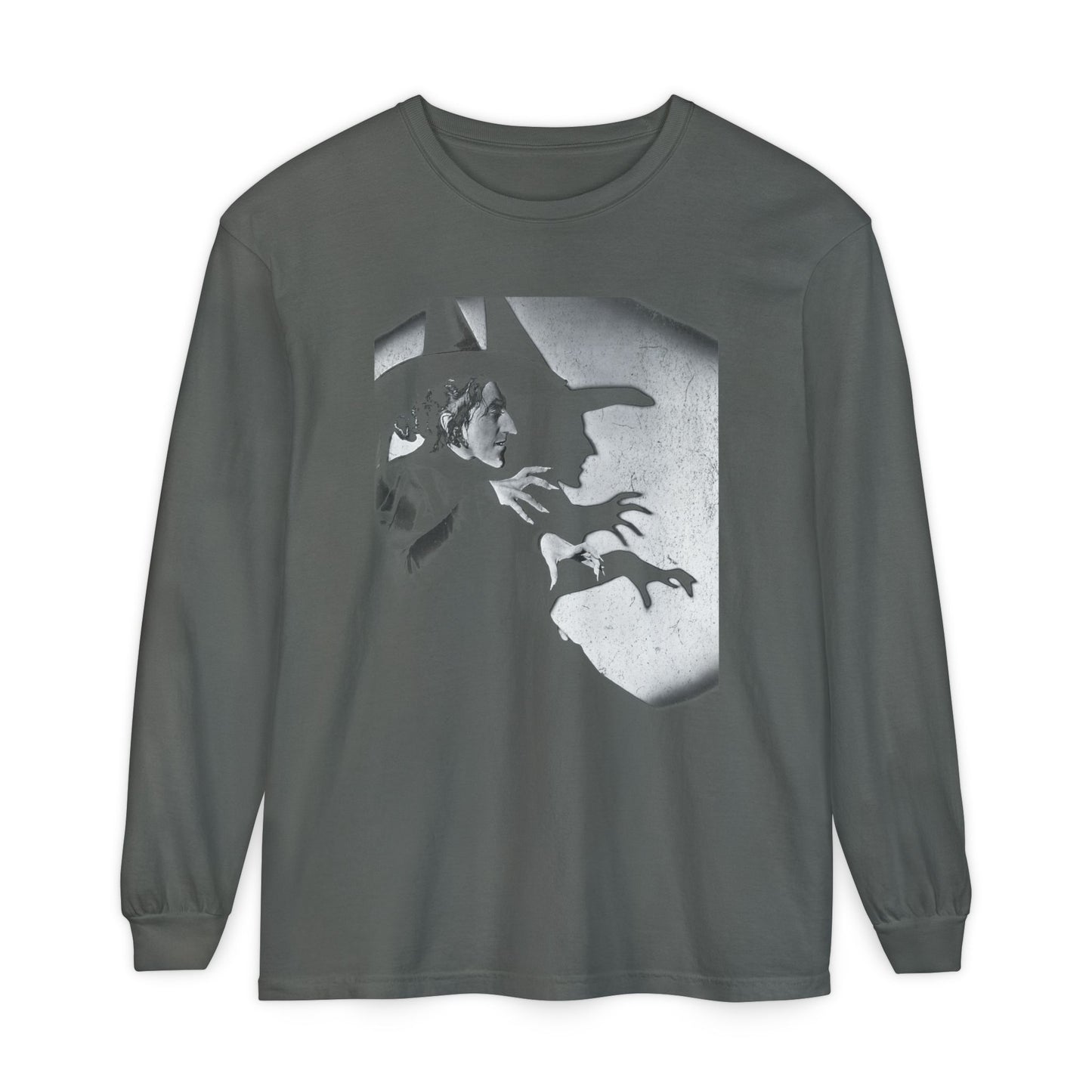 Witch Of The West Long Sleeve Washed Shirt