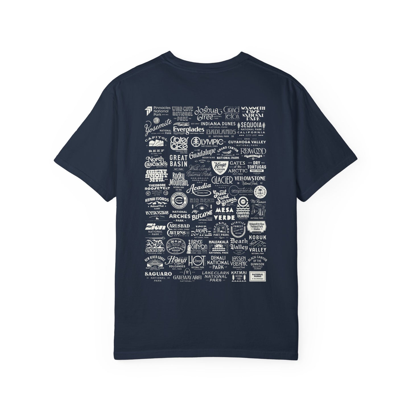National Park Logos Vintage T-shirt.