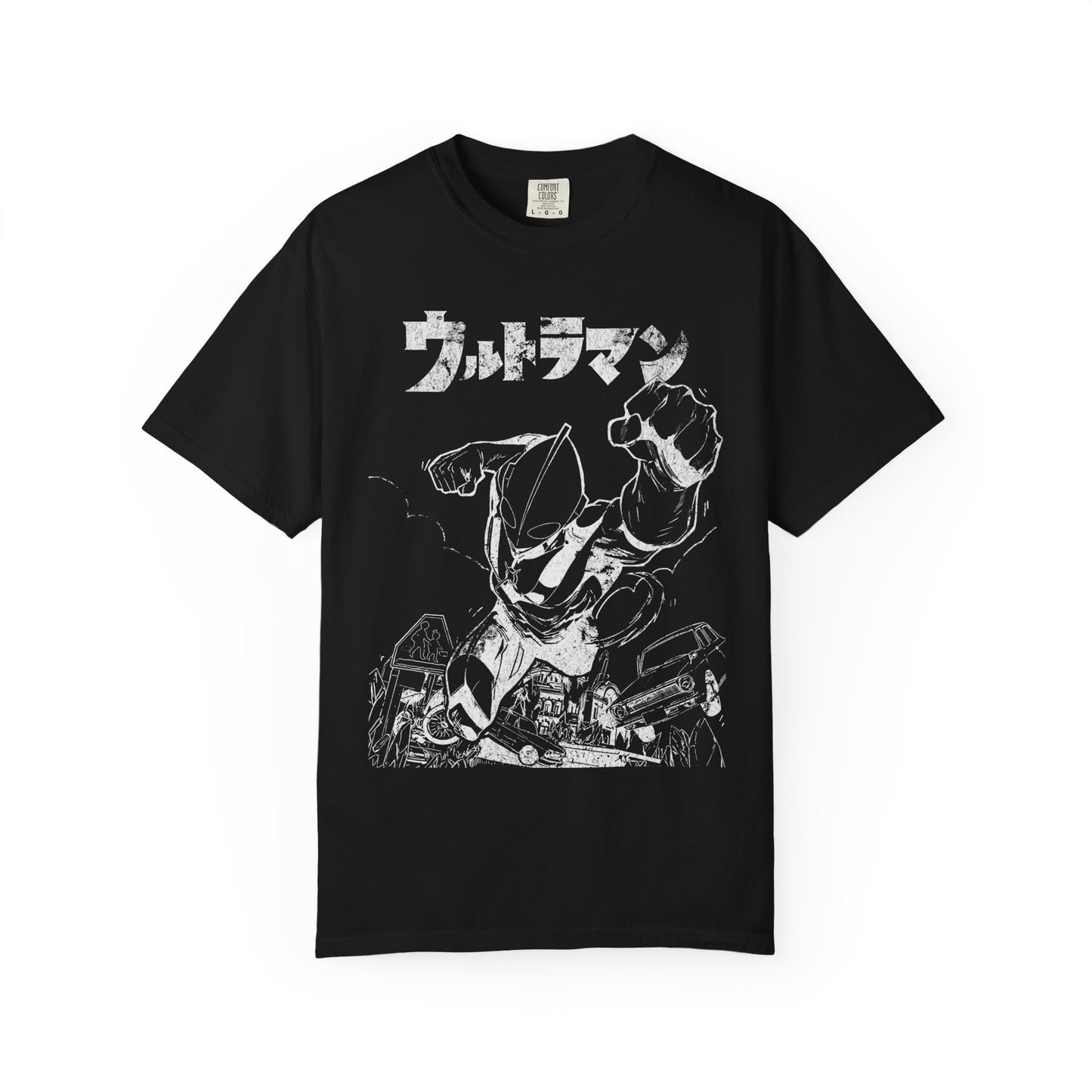 Unique Ultraman Vintage Graphic Tee.