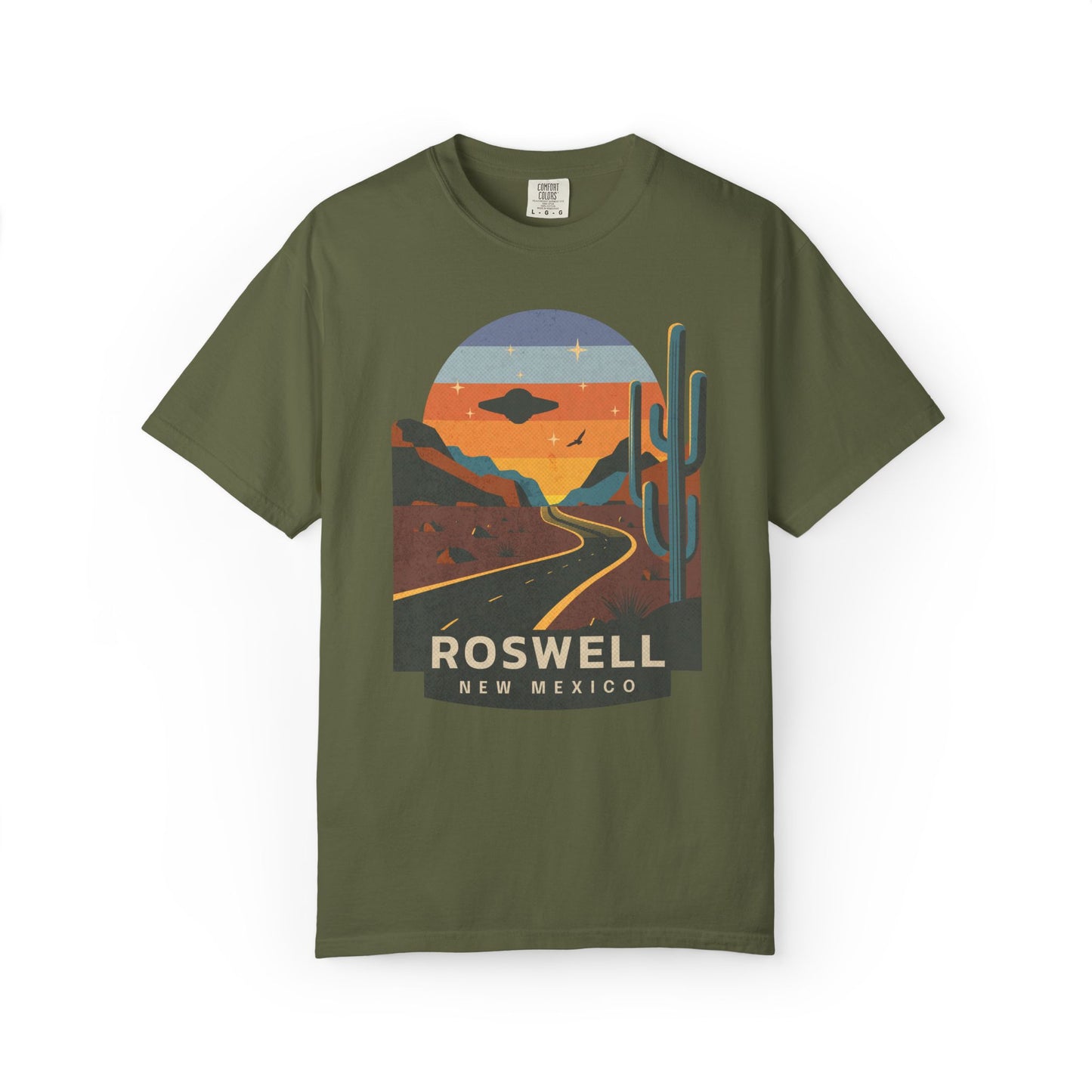 Retro Roswell New Mexico UFO Tee