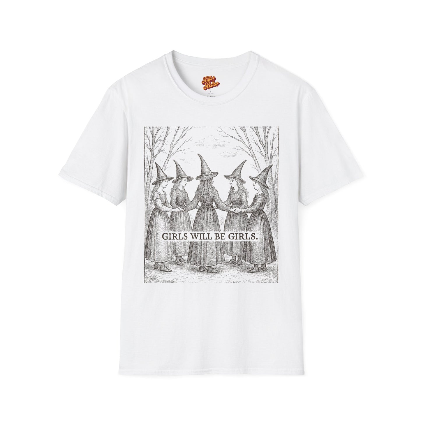 Witchy Vintage Tee - Girls Will Be Girls