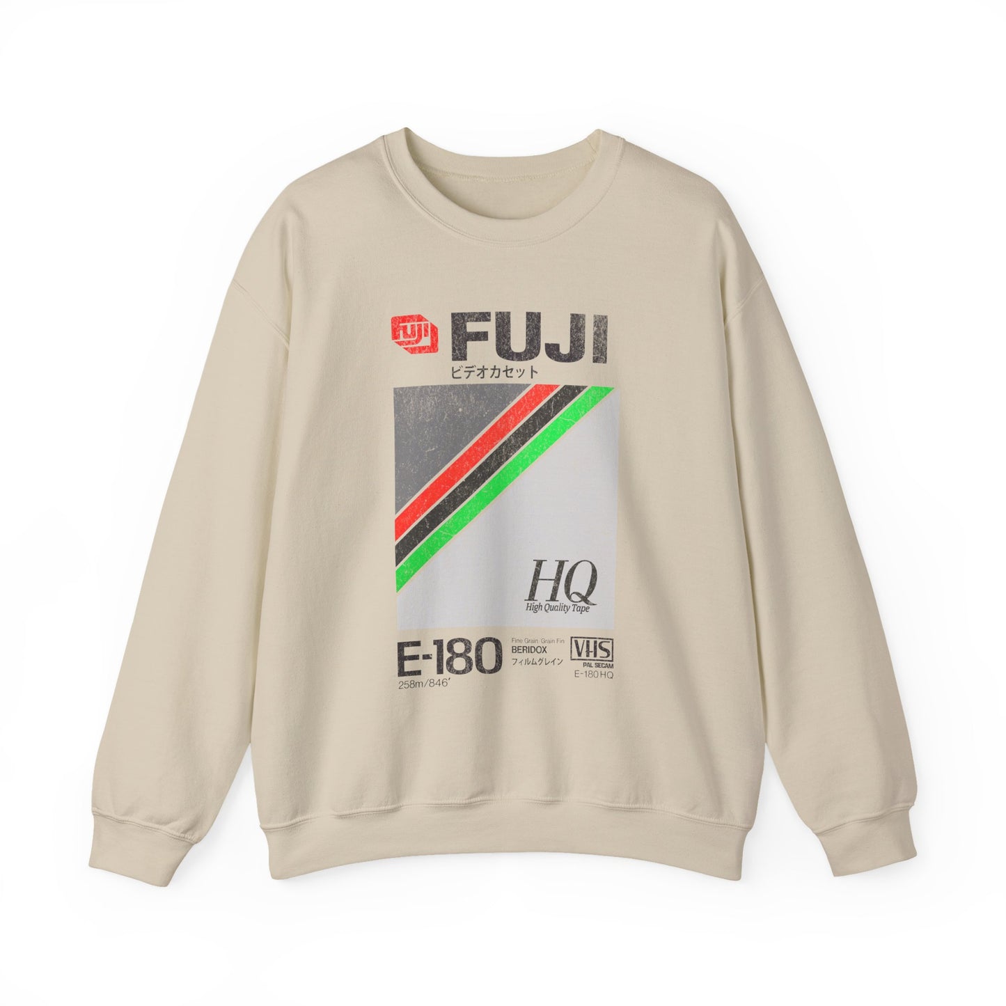 Retro Fuji Film VHS Tape Sweatshirt