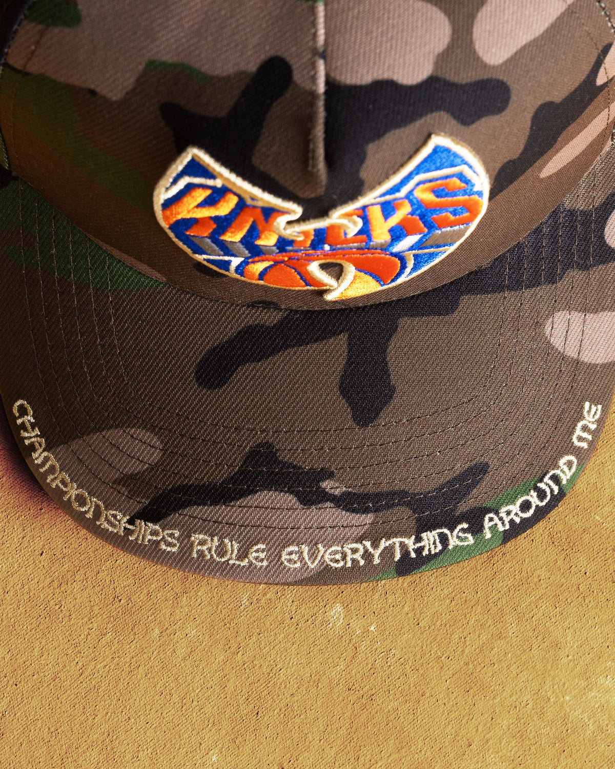 Wu-Tang Clan Shop - NBA WU-TANG CAMO PRO PINCH NEW YORK KNICKS