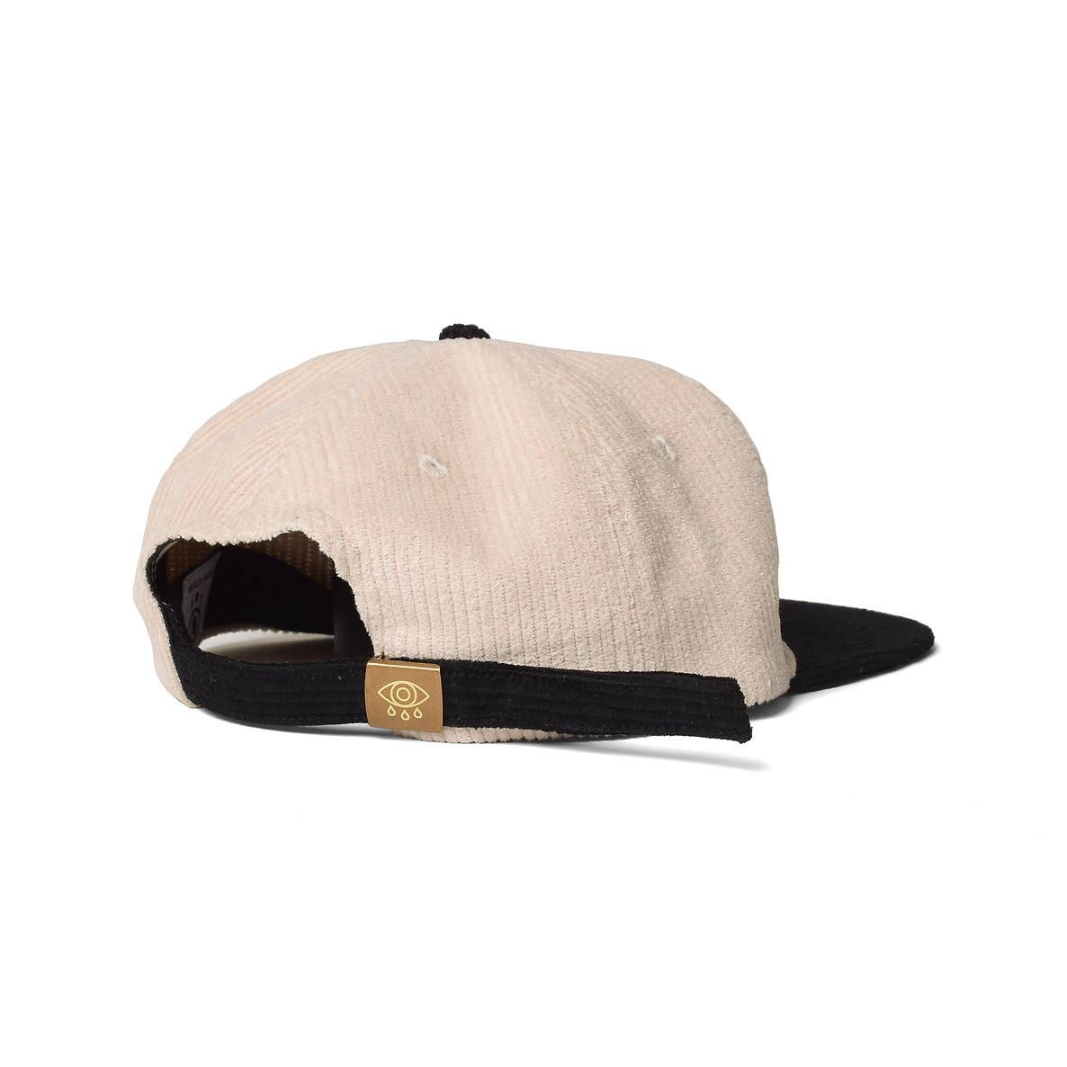 The Park After Dark - Cream + Black Corduroy Snake Lord Hat