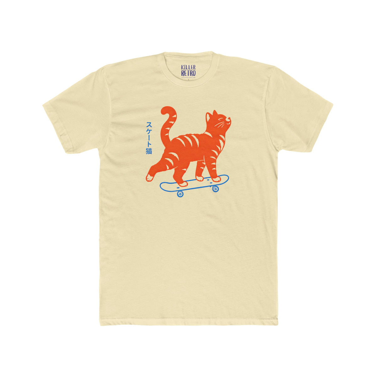 Skateboarding Cat Tee