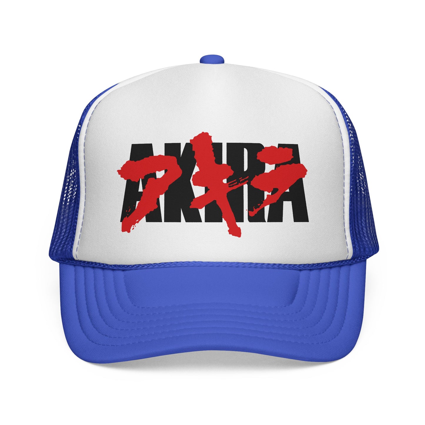 Vintage-Inspired Akira Manga Anime Trucker Cap - Retro Street Style Hat