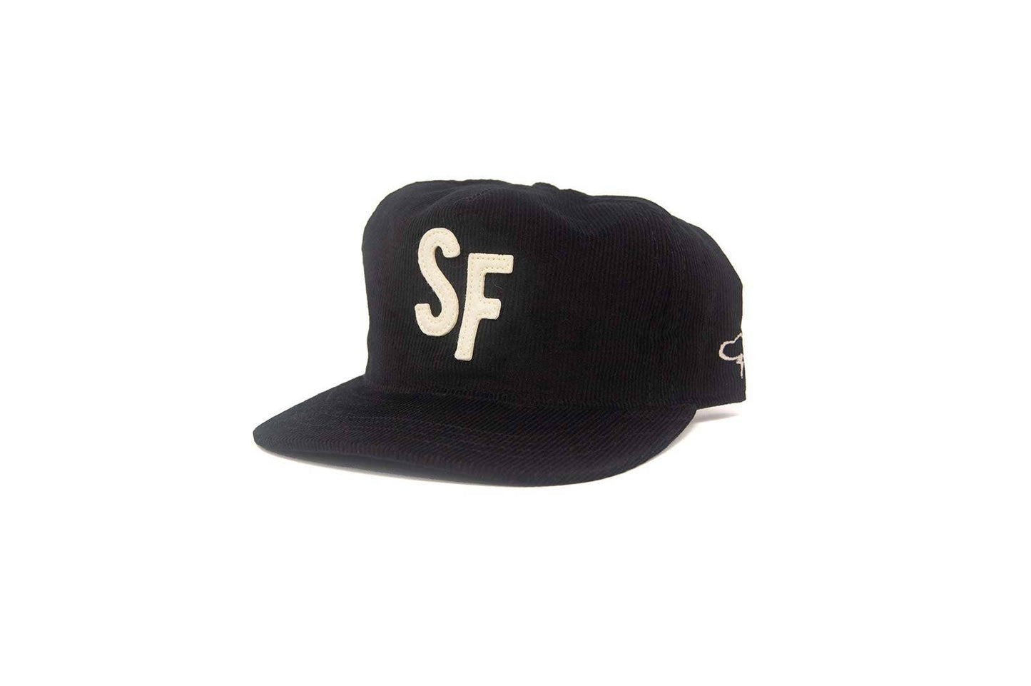 The Ampal Creative - SF CITY SERIES Black Corduroy - Snapback