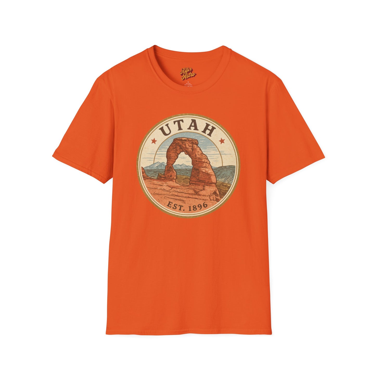Vintage Utah Graphic T-Shirt for Nature Lovers