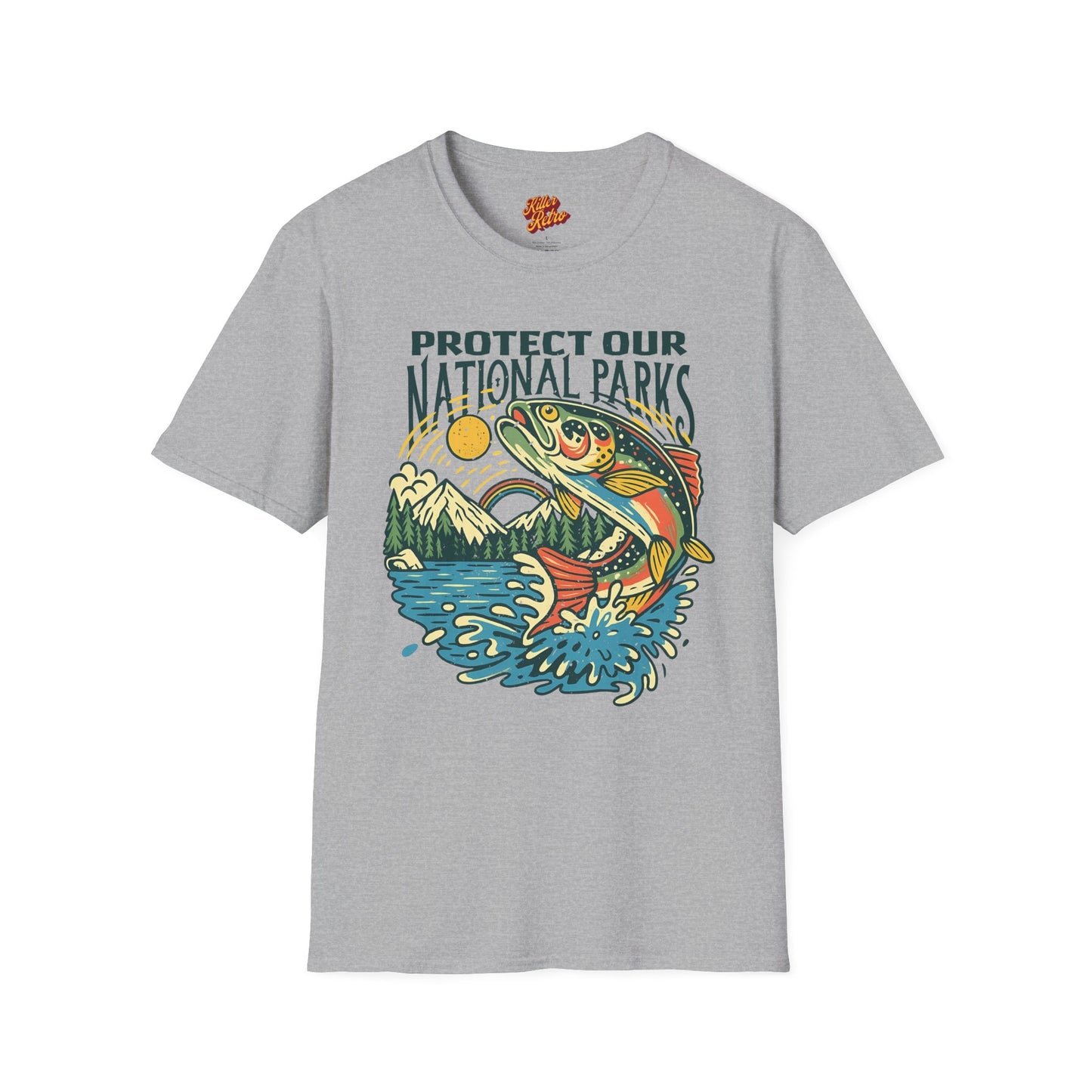 Eco-Friendly National Parks T-Shirt - Perfect for Nature Lovers