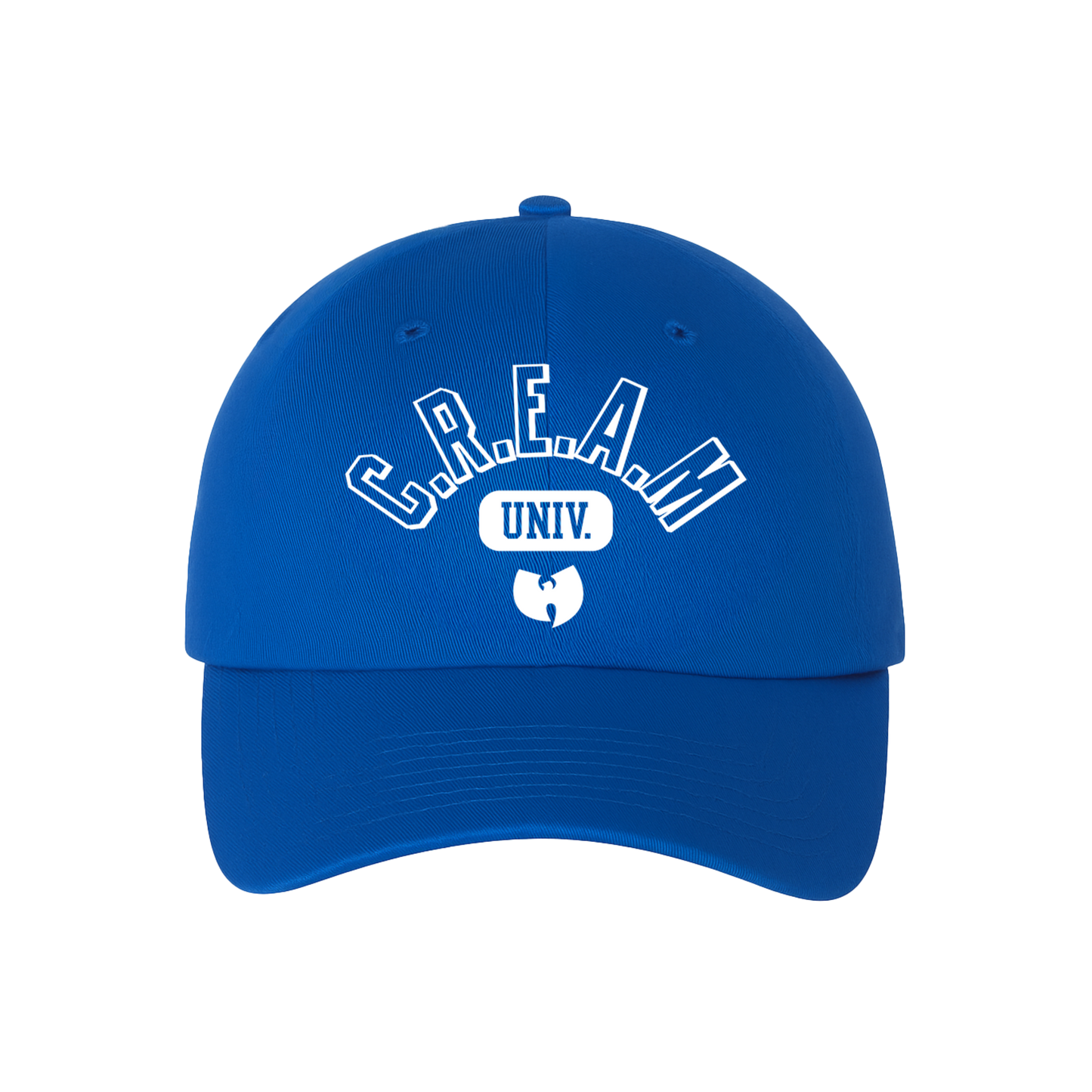 Wu tang clan - Youth C.R.E.A.M. University Dad Hat - Blue