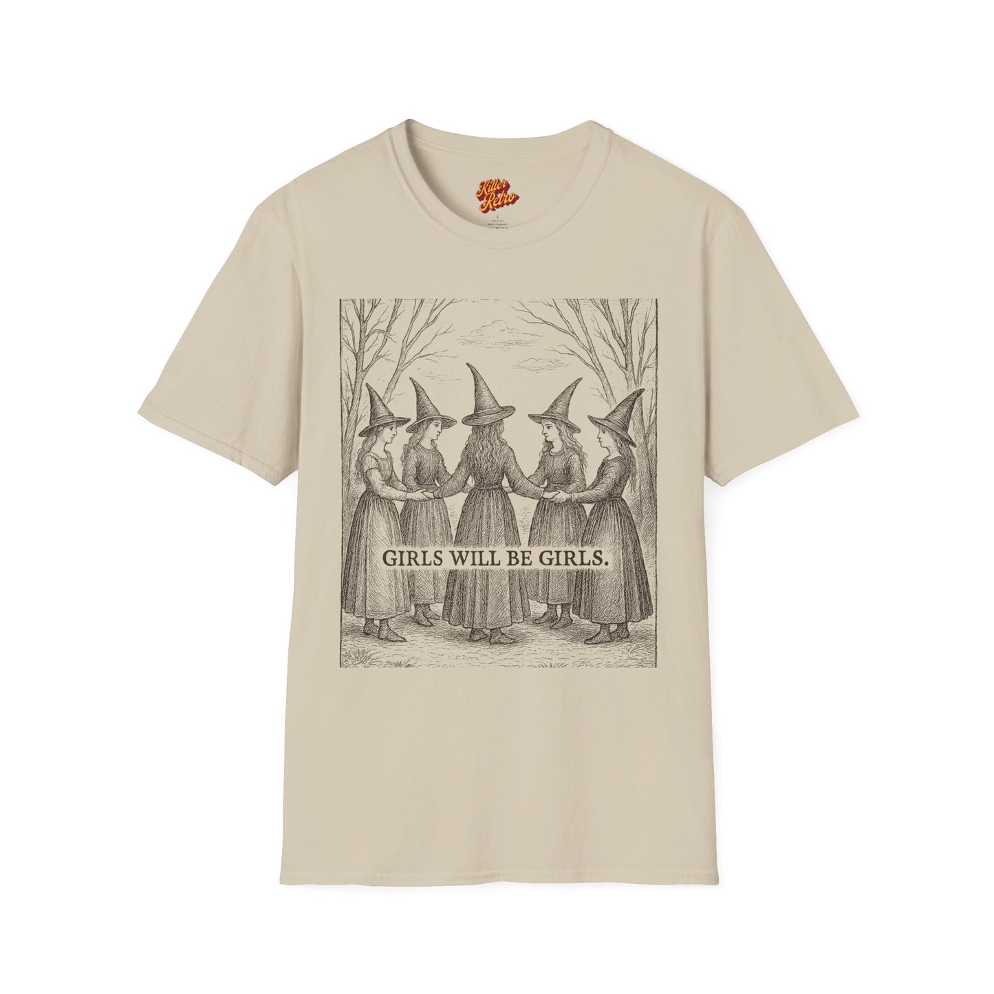 Witchy Vintage Tee - Girls Will Be Girls