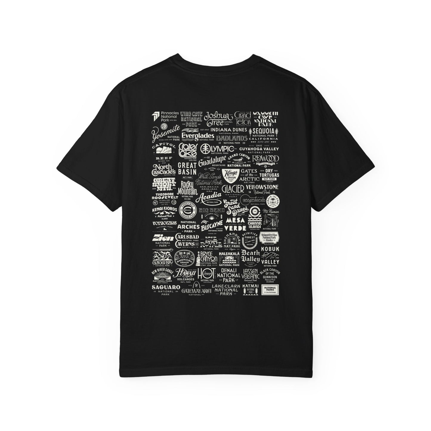 National Park Logos Vintage T-shirt.