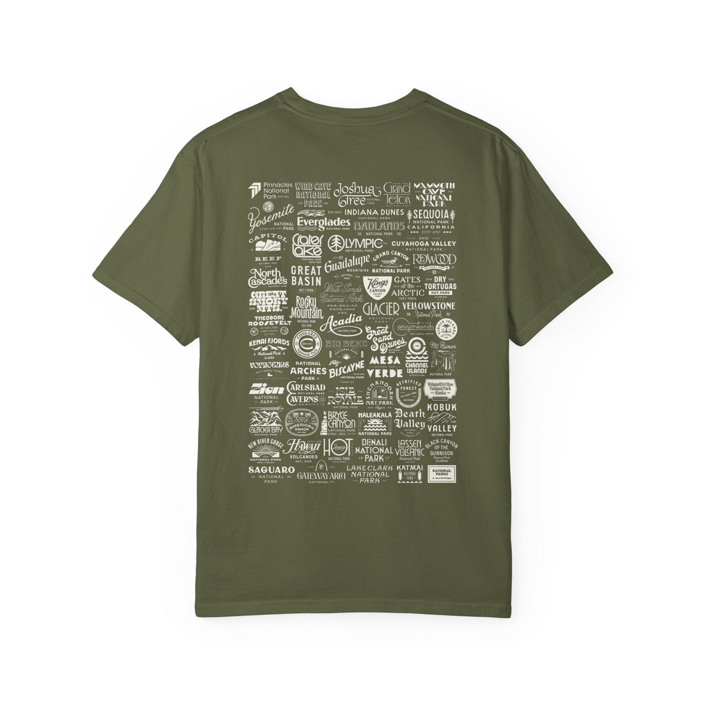 National Park Logos Vintage T-shirt.