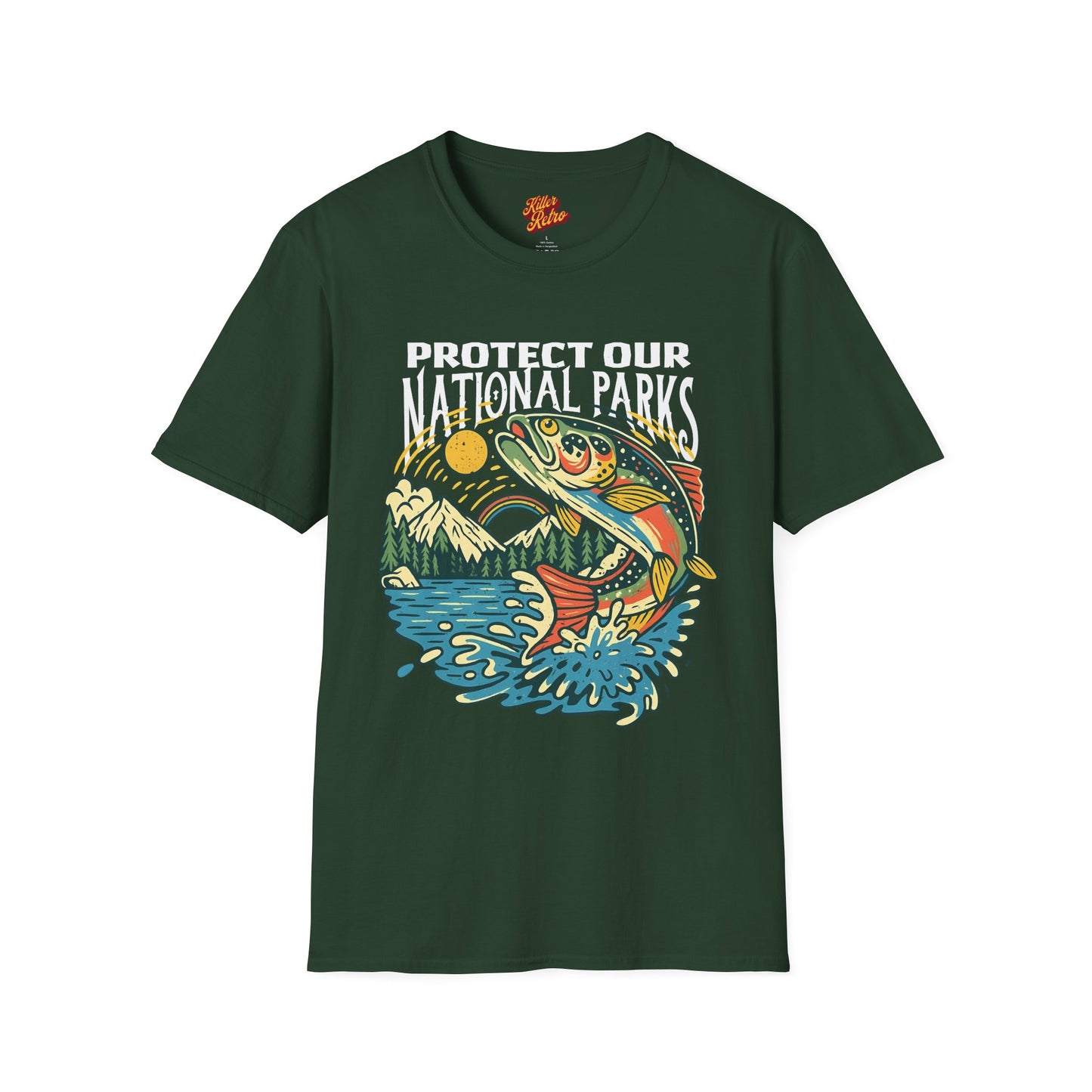 Eco-Friendly National Parks T-Shirt - Perfect for Nature Lovers