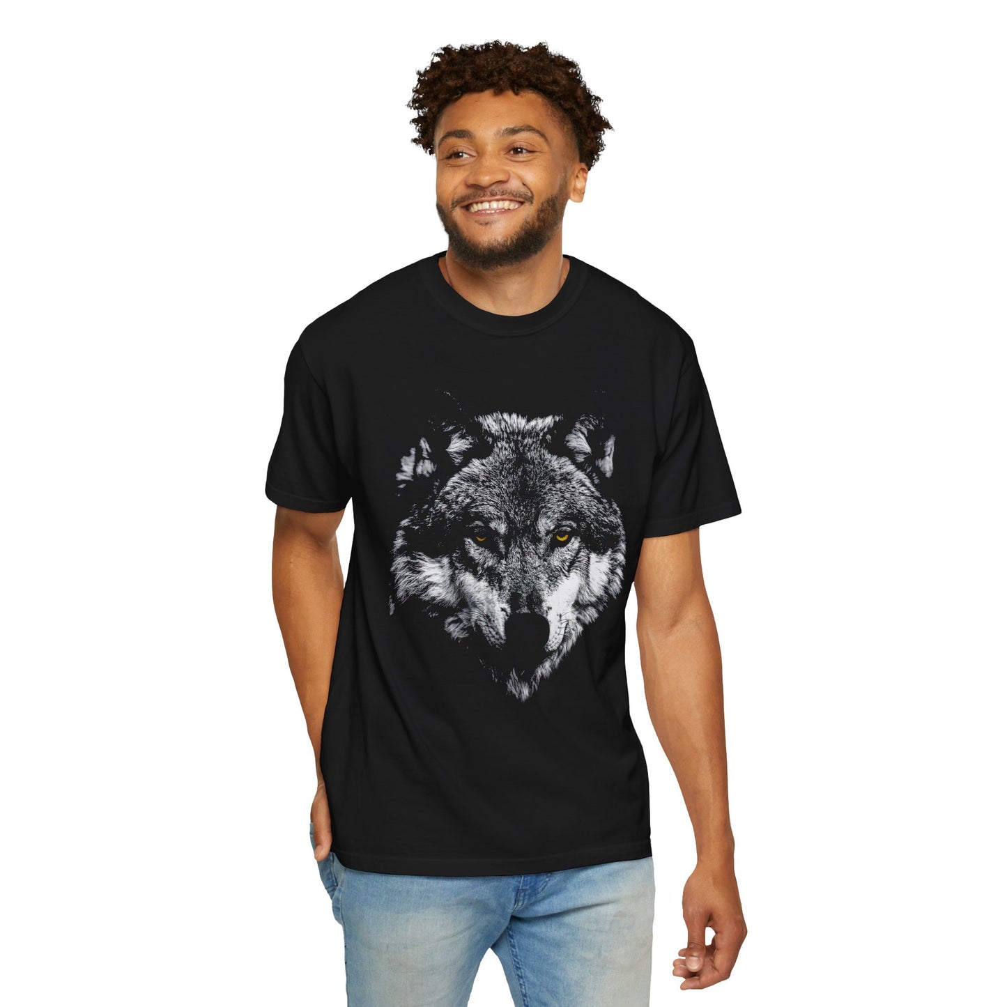 Grey Wolf Graphic Tee - Nature Lover's Apparel