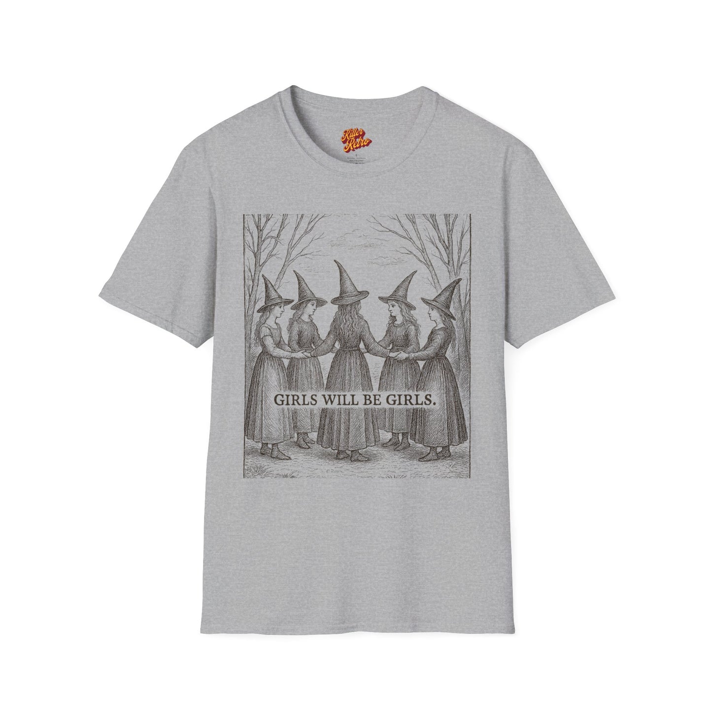 Witchy Vintage Tee - Girls Will Be Girls