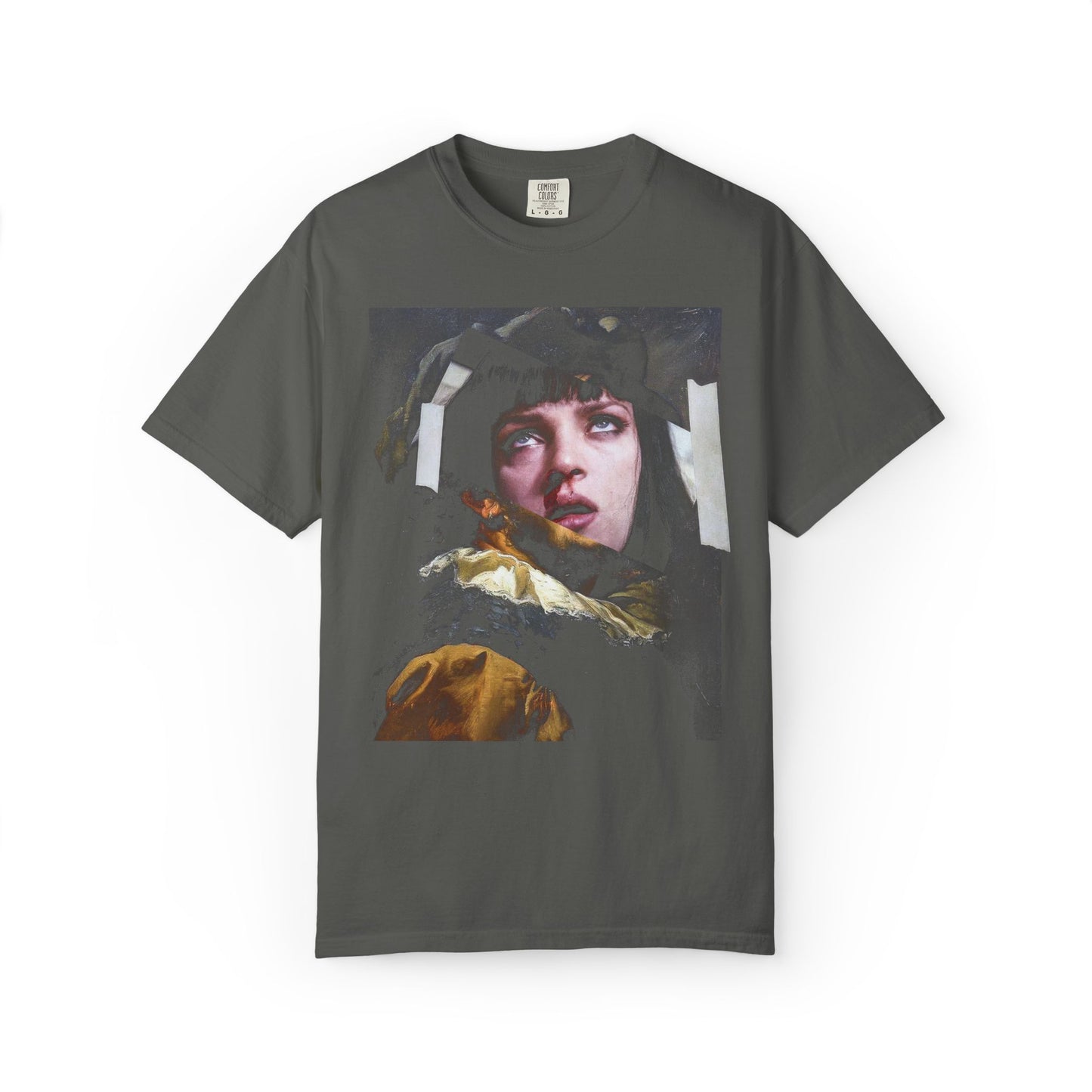 Vintage Renaissance Pul Fiction Mashup T-shirt