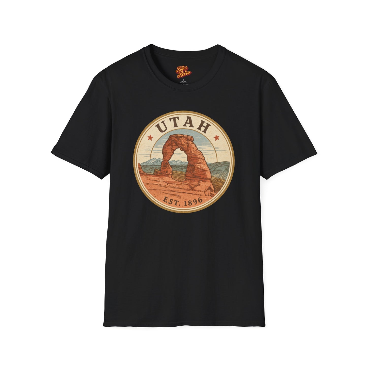 Vintage Utah Graphic T-Shirt for Nature Lovers