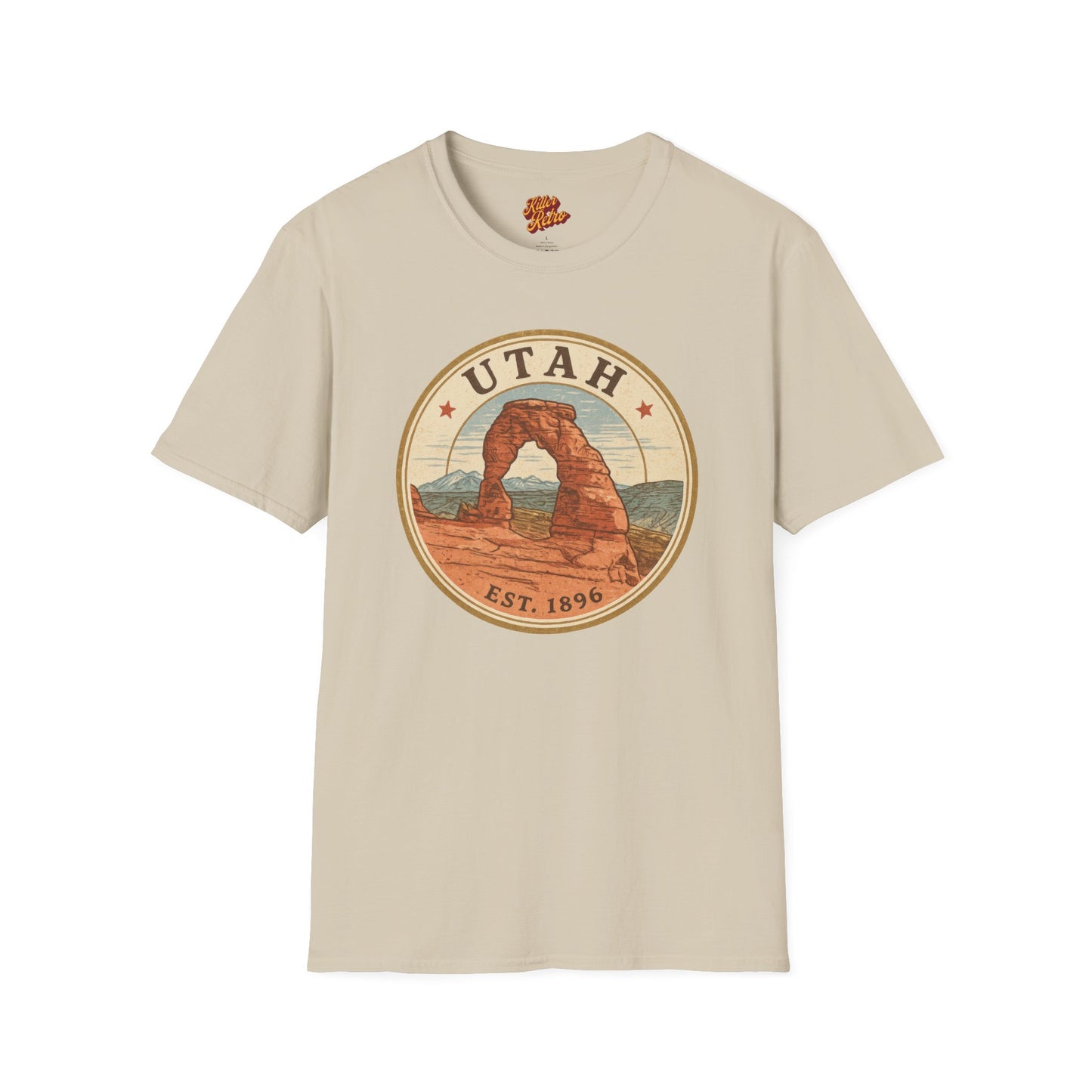 Vintage Utah Graphic T-Shirt for Nature Lovers