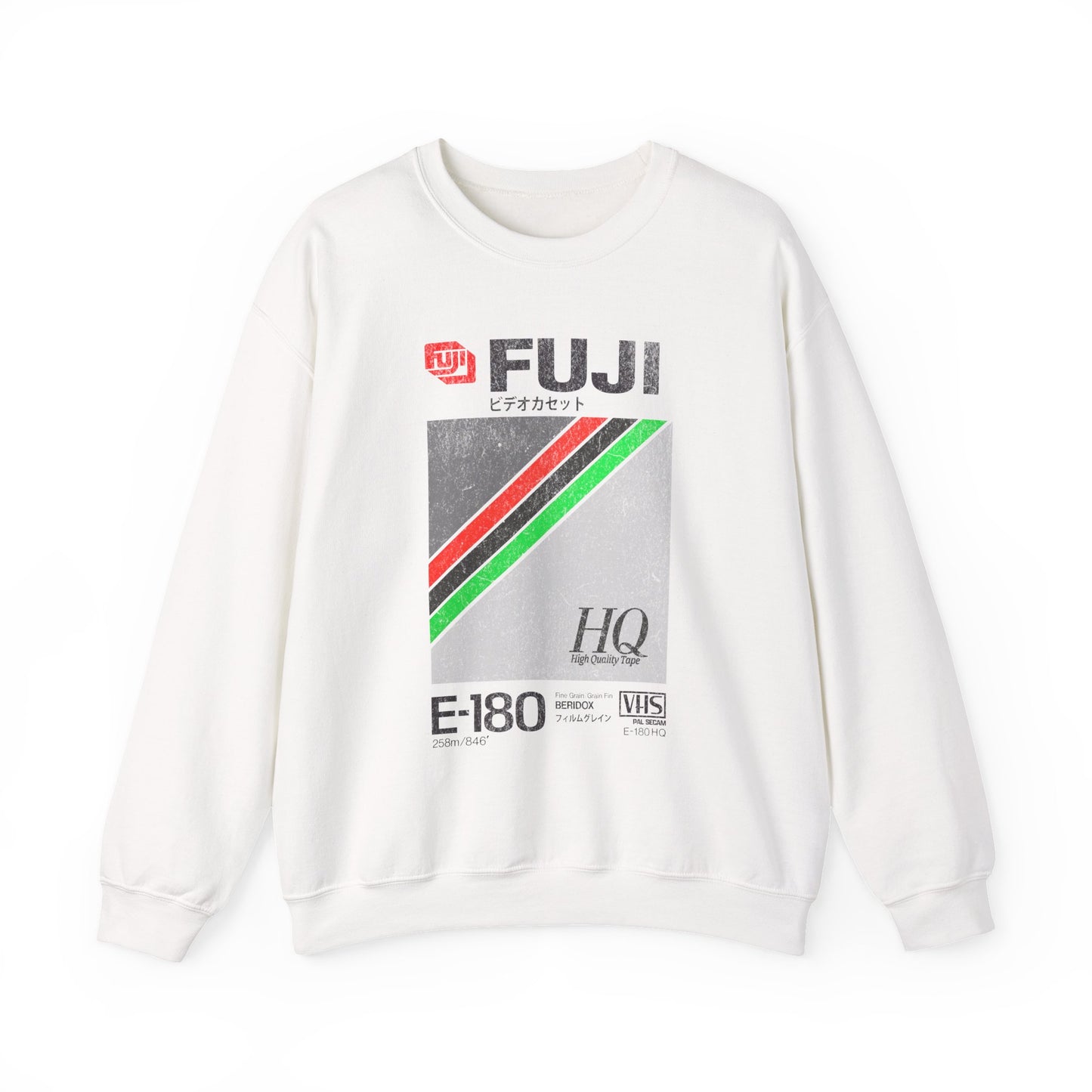 Retro Fuji Film VHS Tape Sweatshirt