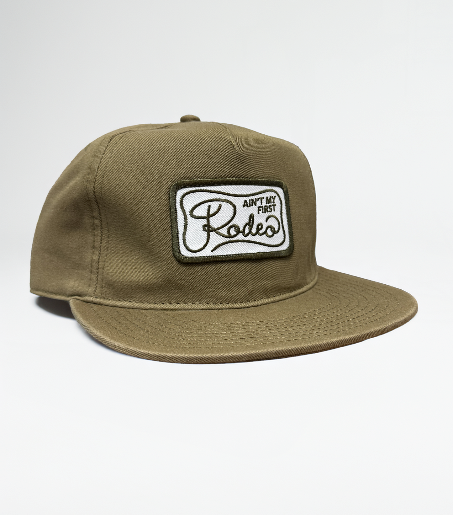 Ain't My First Rodeo Unstructured 5 Panel Hat - Killer Retro