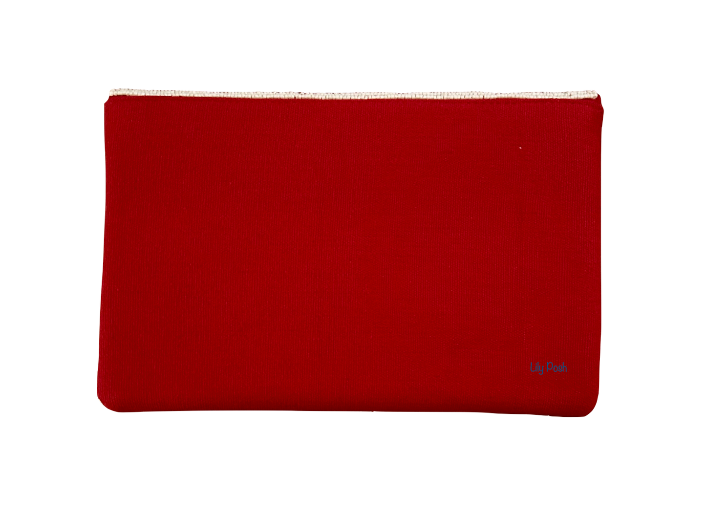 Lily Posh - Chili Pepper Clutch Crossbody Beaded Bag Cayenne Lily Posh