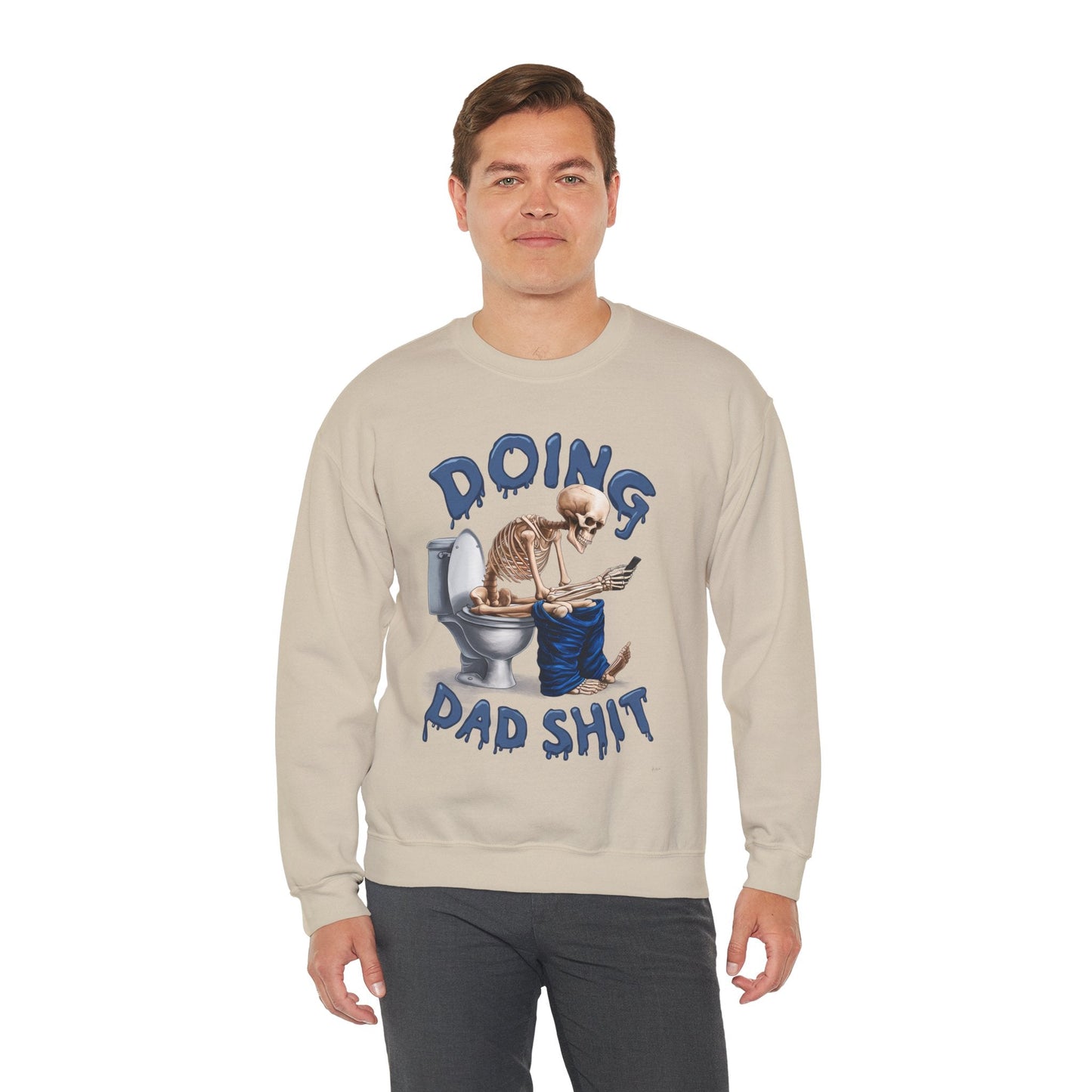 Doing Dad Shit Funny Retro Graphic Sweatshirt. - KILLER RETRO