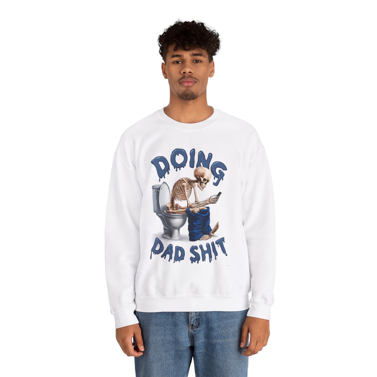 Doing Dad Shit Funny Retro Graphic Sweatshirt. - KILLER RETRO