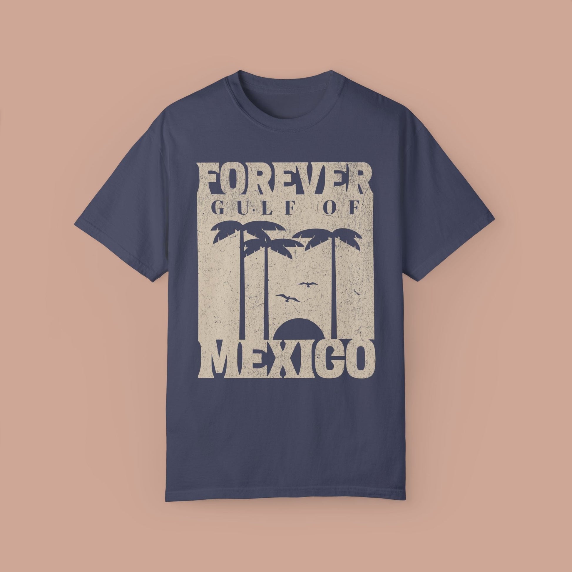 Gulf Of Mexico T-Shirt, Vintage Style Graphic Tee for Environmental Advocates, Unique Gift for Political Apparel Enthusiasts, Comfort Colors - KILLER RETRO