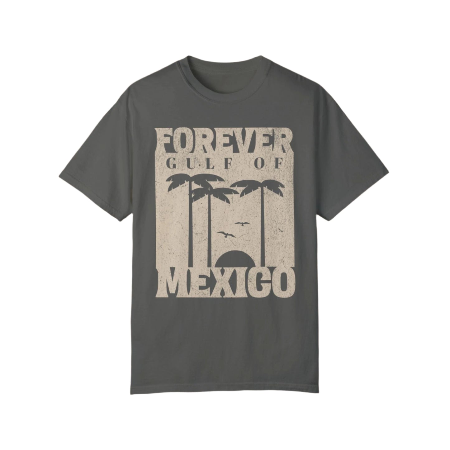 Gulf Of Mexico T-Shirt, Vintage Style Graphic Tee for Environmental Advocates, Unique Gift for Political Apparel Enthusiasts, Comfort Colors - KILLER RETRO