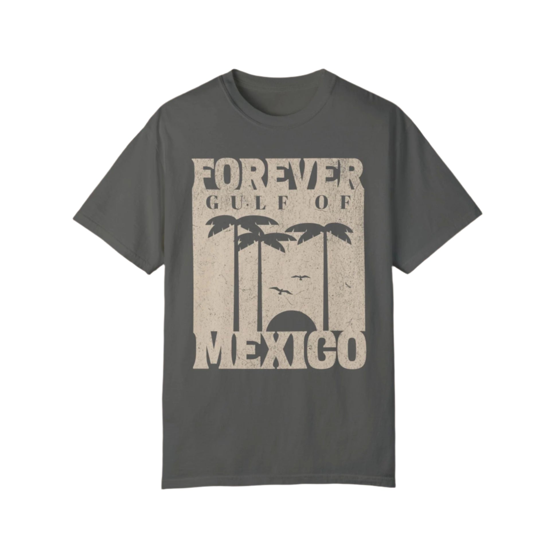 Gulf Of Mexico T-Shirt, Vintage Style Graphic Tee for Environmental Advocates, Unique Gift for Political Apparel Enthusiasts, Comfort Colors - KILLER RETRO