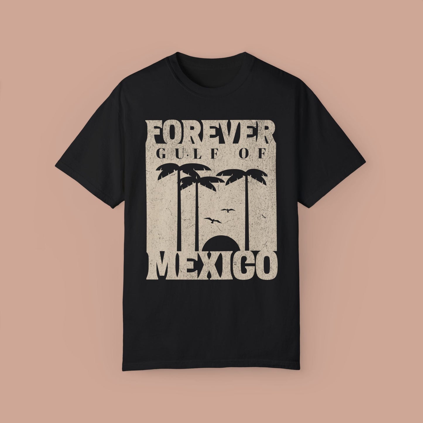 Gulf Of Mexico T-Shirt, Vintage Style Graphic Tee for Environmental Advocates, Unique Gift for Political Apparel Enthusiasts, Comfort Colors - KILLER RETRO