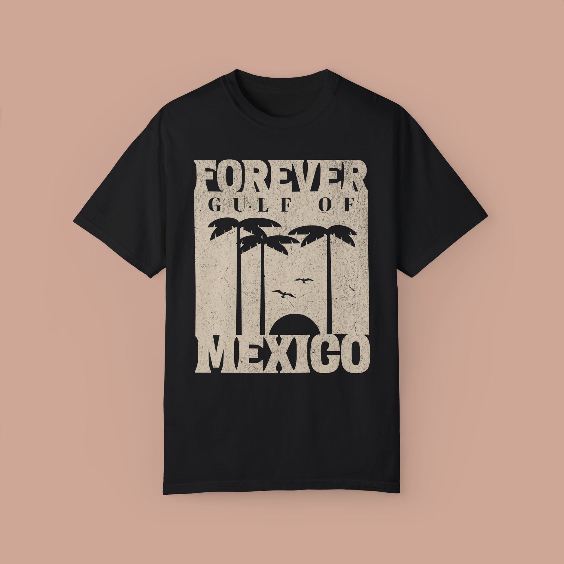 Gulf Of Mexico T-Shirt, Vintage Style Graphic Tee for Environmental Advocates, Unique Gift for Political Apparel Enthusiasts, Comfort Colors - KILLER RETRO