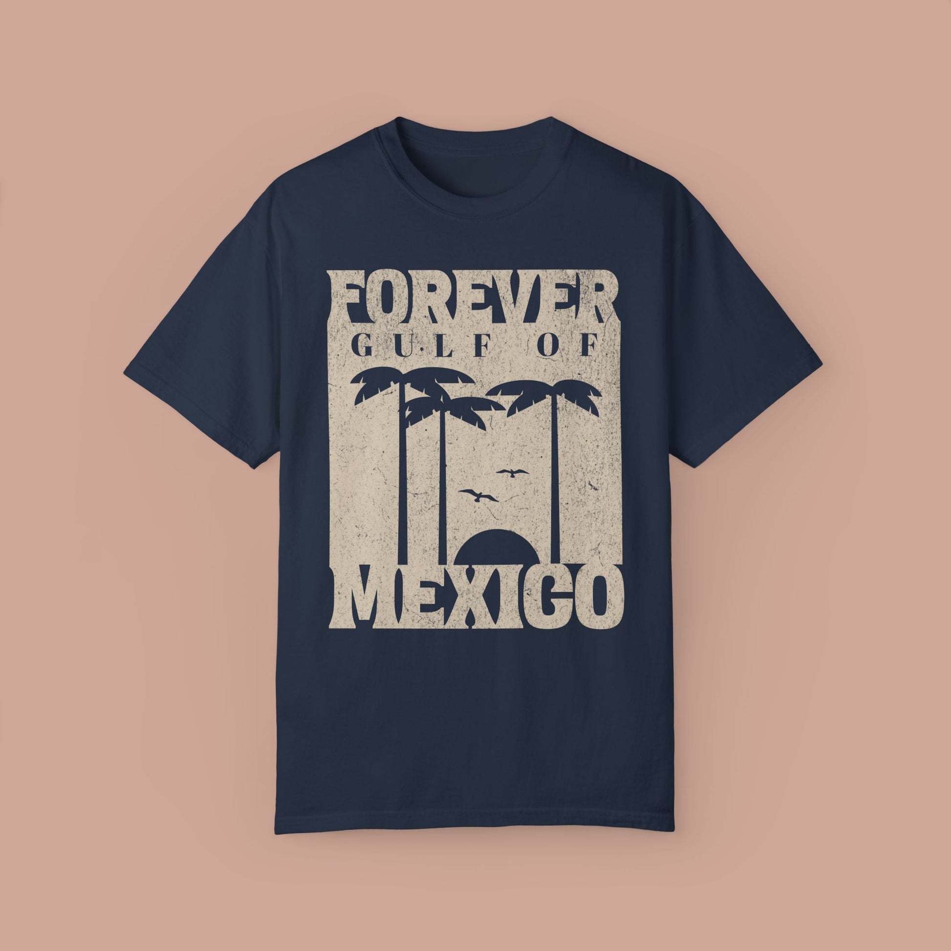 Gulf Of Mexico T-Shirt, Vintage Style Graphic Tee for Environmental Advocates, Unique Gift for Political Apparel Enthusiasts, Comfort Colors - KILLER RETRO
