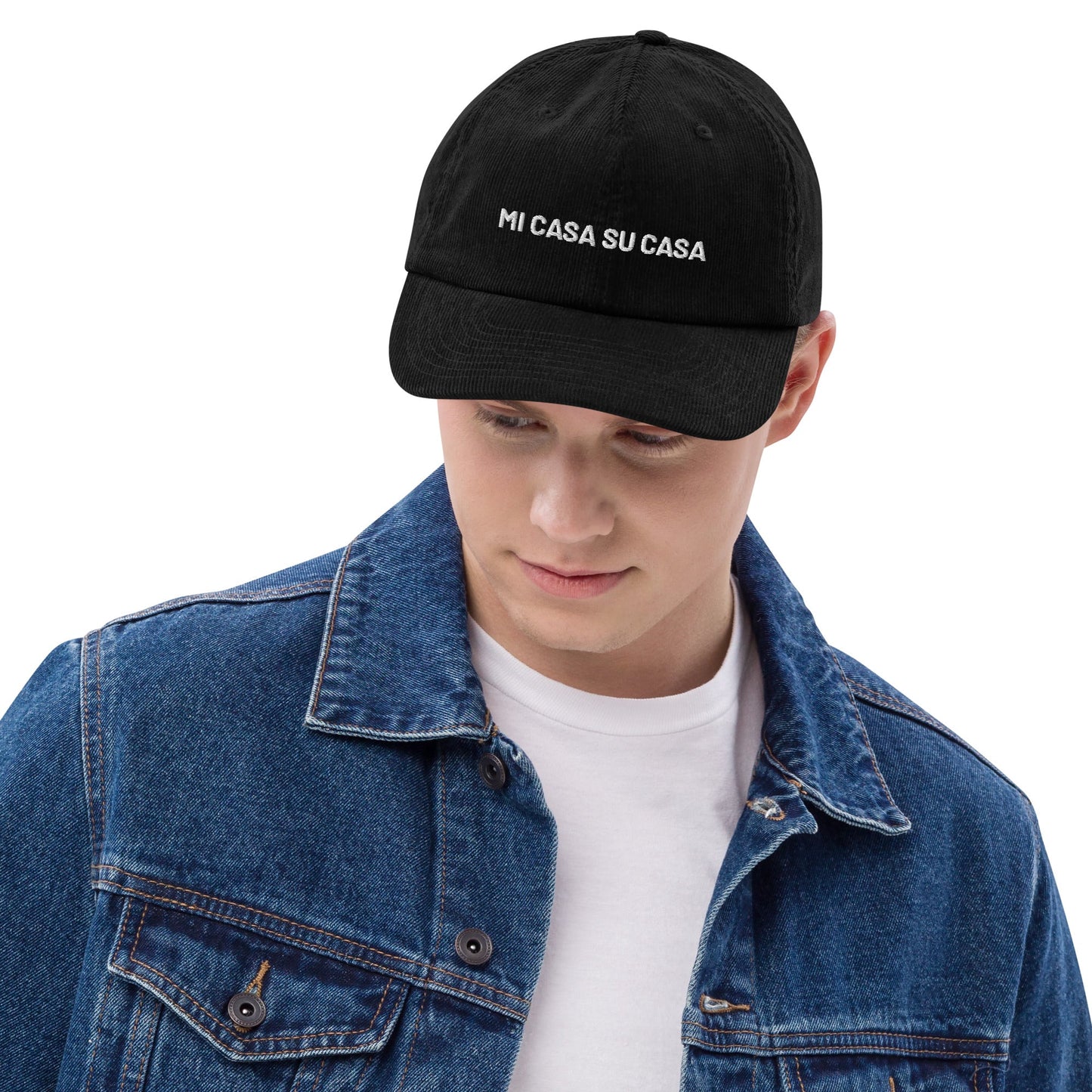 MI Casa Su Casa Embroidered Corduroy hat - KILLER RETRO