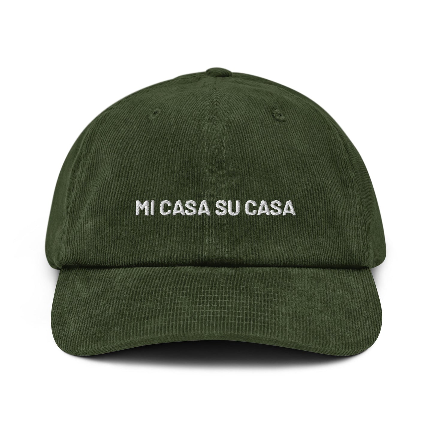 MI Casa Su Casa Embroidered Corduroy hat - KILLER RETRO
