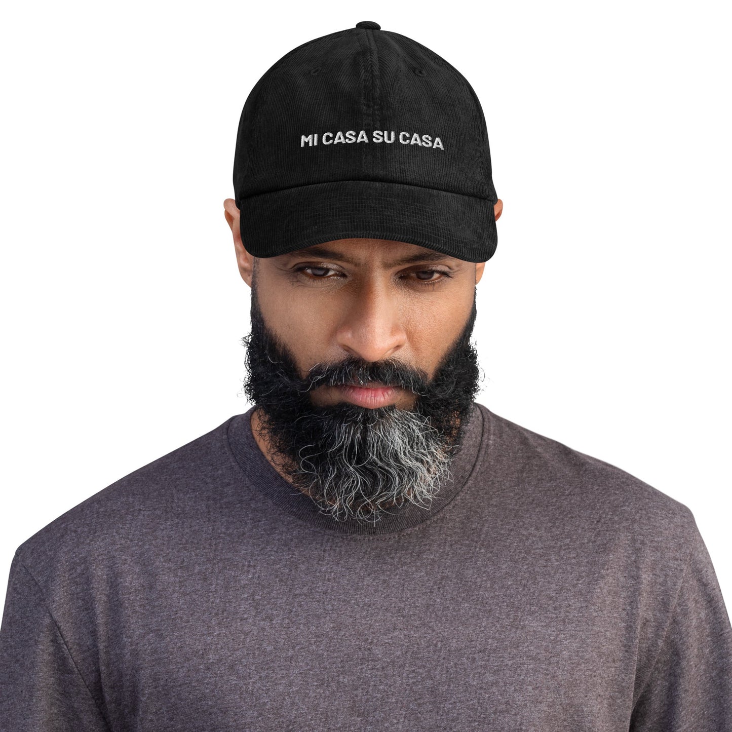 MI Casa Su Casa Embroidered Corduroy hat - KILLER RETRO