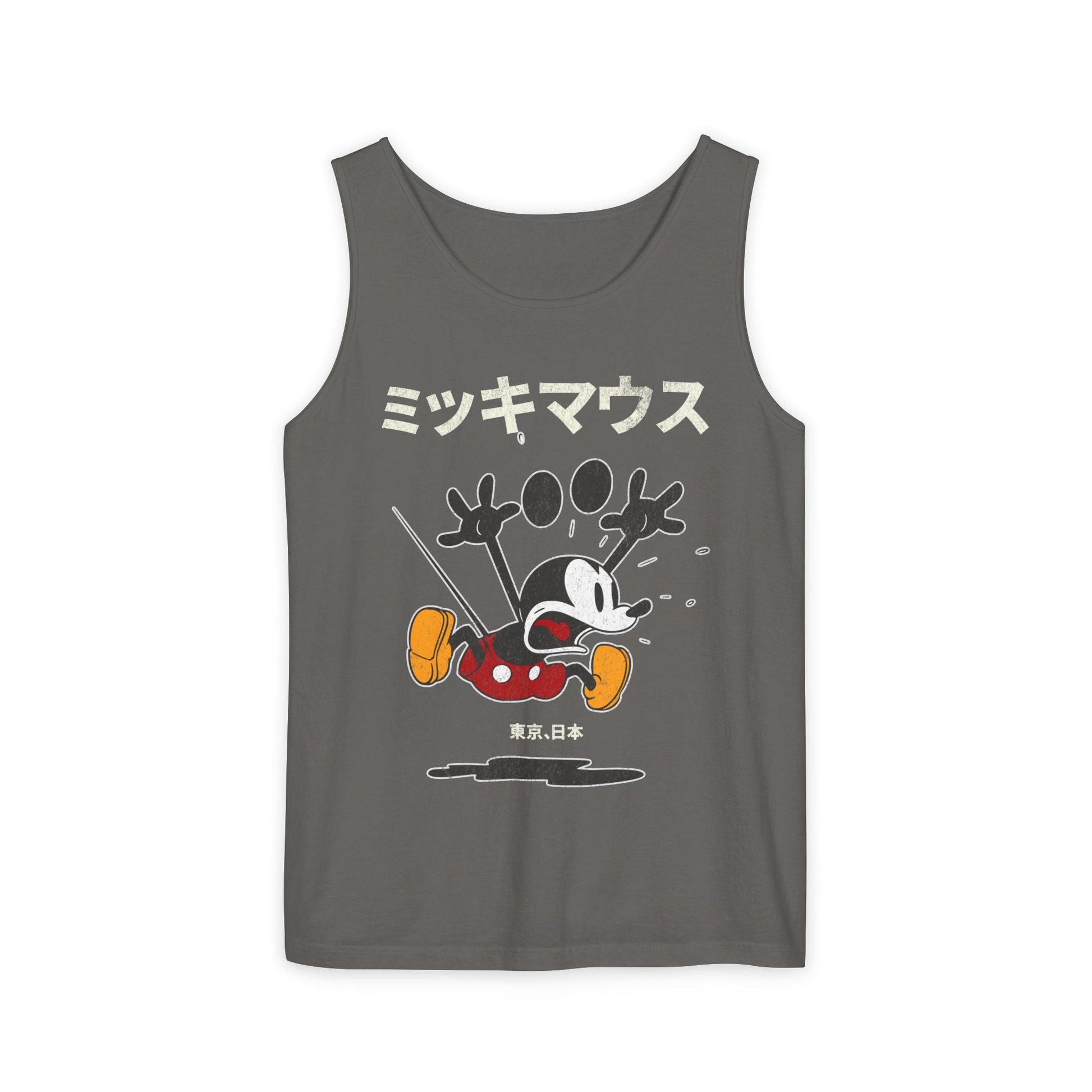 Retro Japanese Mickey Mouse Tank Top - KILLER RETRO