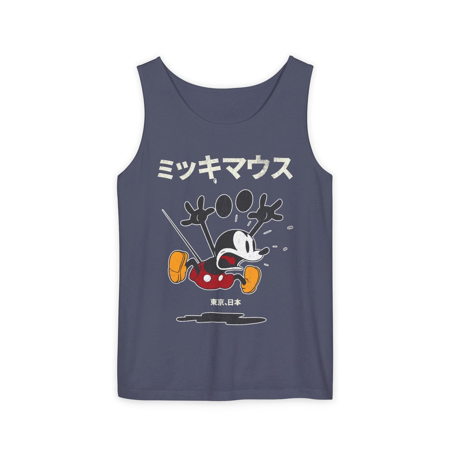 Retro Japanese Mickey Mouse Tank Top - KILLER RETRO