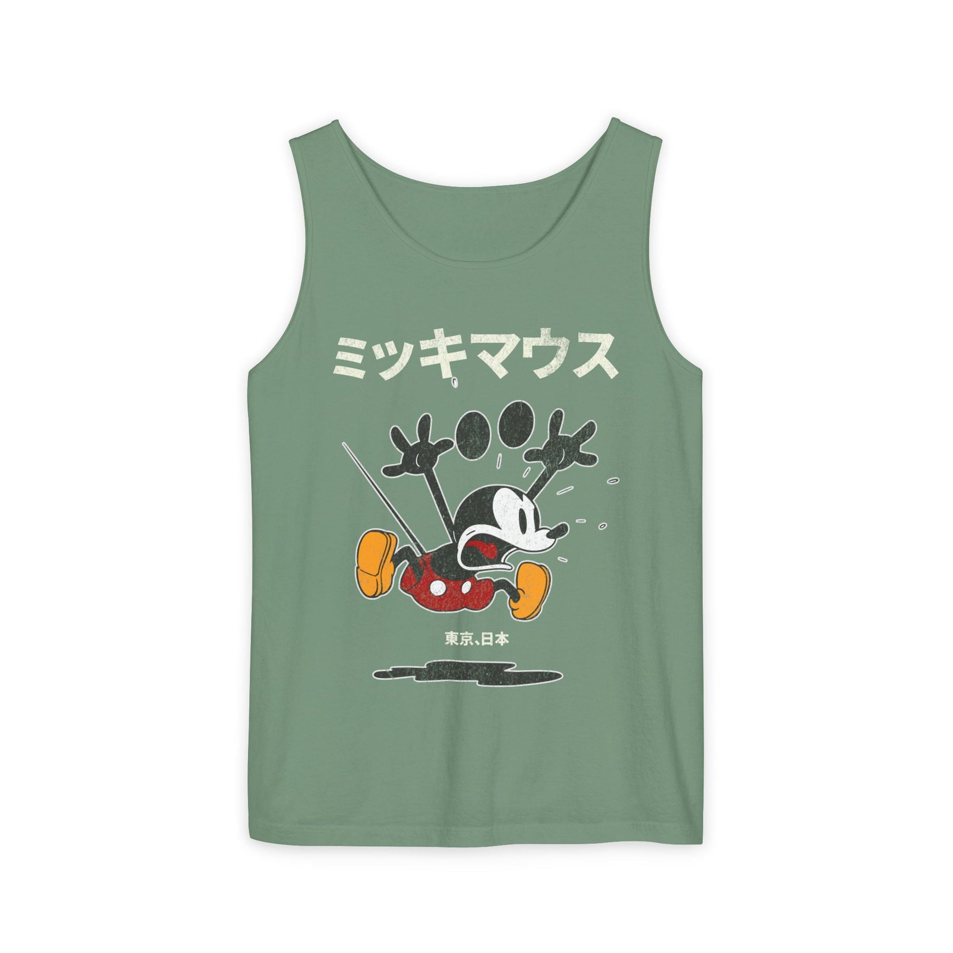 Retro Japanese Mickey Mouse Tank Top - KILLER RETRO